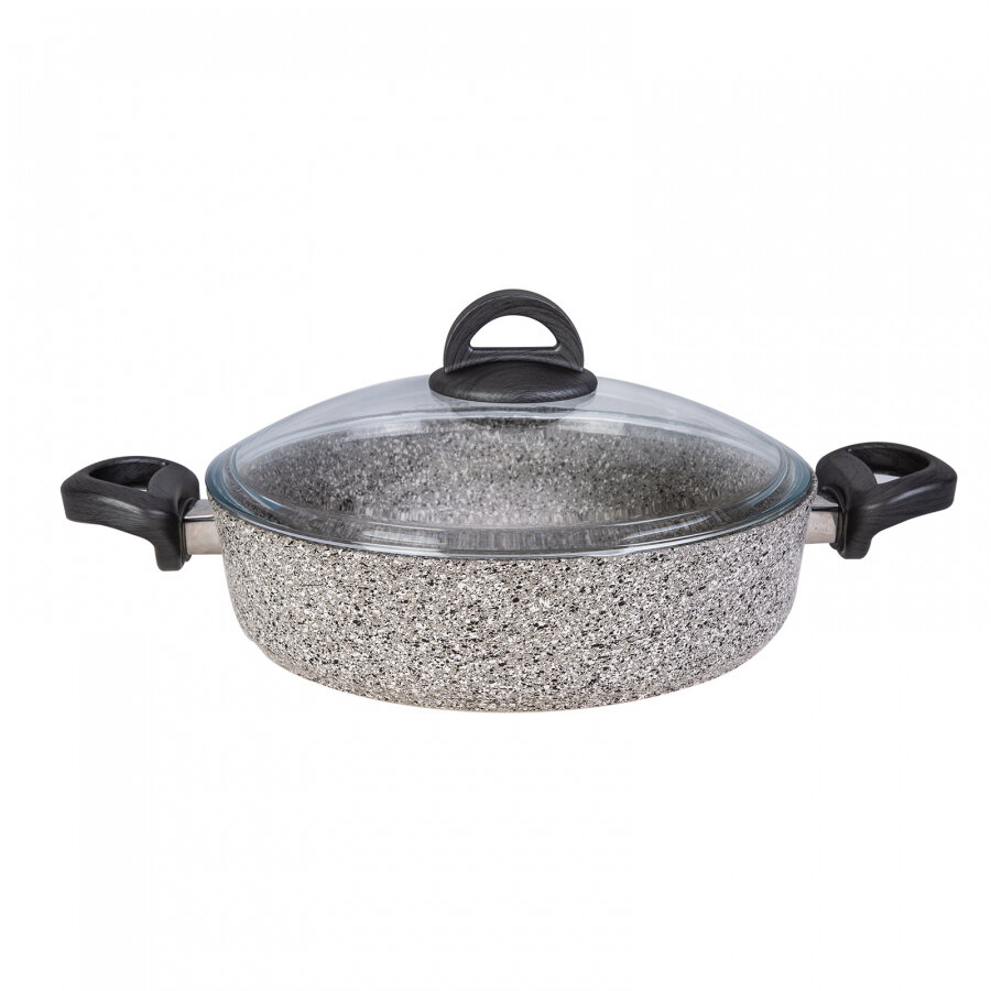 KARACA Dark Silver Bio Granit 26cm Karniyarik