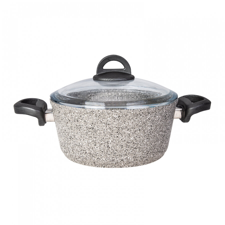 KARACA Dark Silver Bio Granit 24cm Pot
