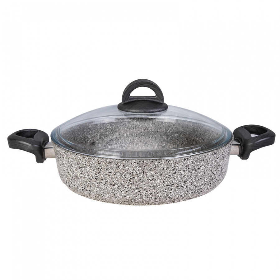 KARACA Dark Silver Bio Granit 30cm Karniyarik