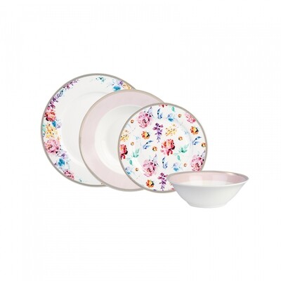 KARACA ROSE VALLEY 6 PERSON Dinner set Dinnerware set KARACA ROSE VALLEY 6 PERSON Dinner set Dinnerware set