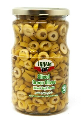 IKRAM Sliced Green Olives 350Gr