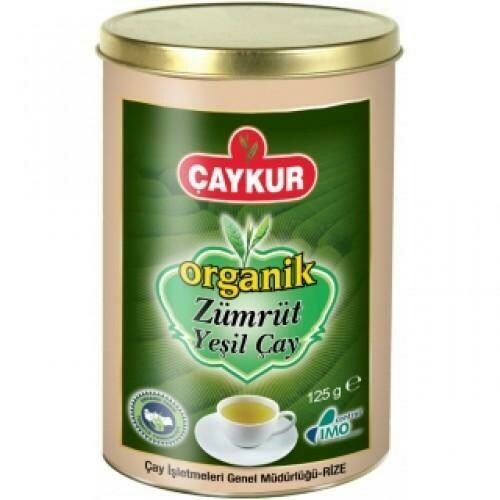 CAYKUR Organic Zumrut Green Tea 12 Can