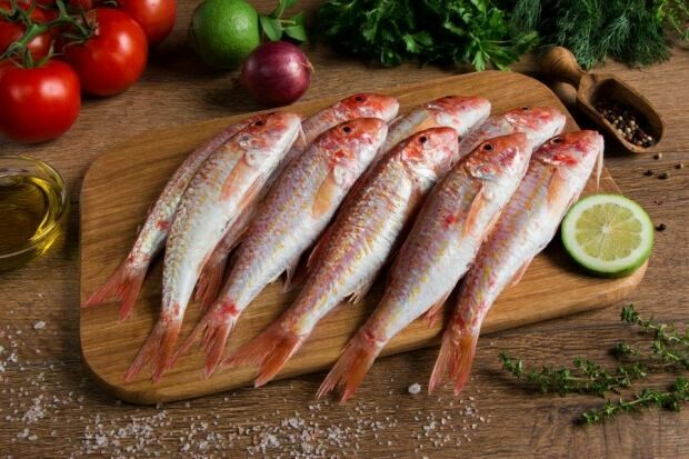 MODA Bando Fish Avenue - Temizlenmis Tekir Gutted Red Mullet (Frozen) 16oz