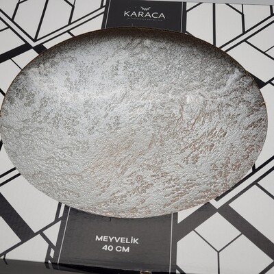 KARACA Meyvelik Kumdesen Decorative Plate 40Cm KARACA Meyvelik Kumdesen Decorative Plate 40Cm