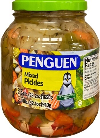 PENGUEN Mix Pickle 1650g Glass