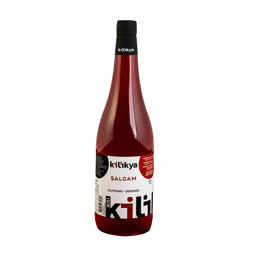 Kilikya Acili Salgam Suyu (Mild Turnip Juice) 1L Glass