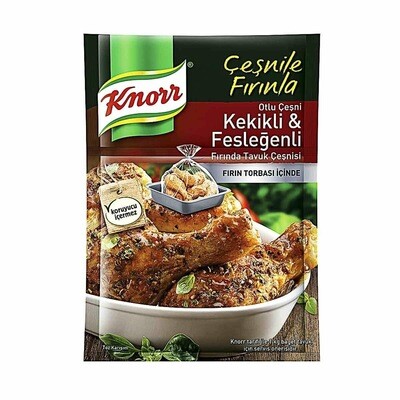 Knorr  Kekikli Feslegenli Tavuk Cesni 29gr Chicken Grill Mix with Thyme and Basil