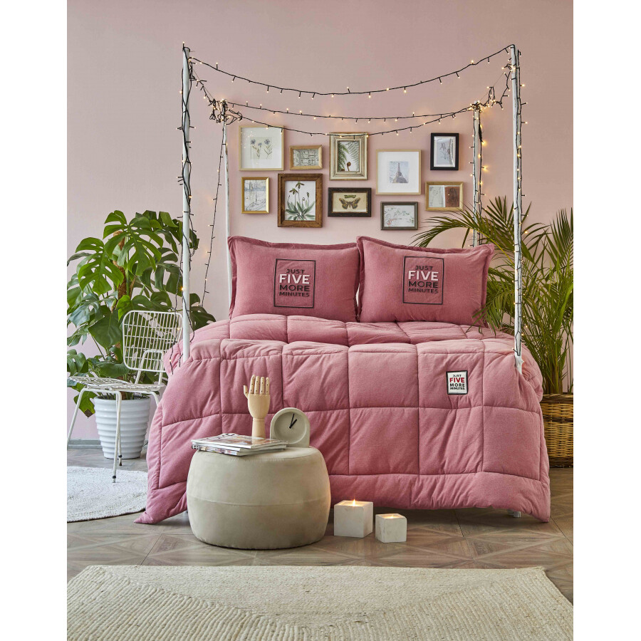 KARACA Home Toffee Powder Single Cotton Comfort Set
