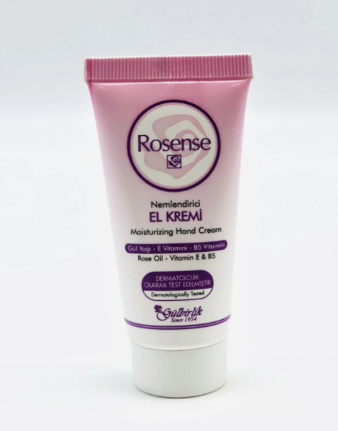 Rosense Gulbirlik Nourishing Hand Cream - Rose Cream  75ml- Product of Turkey