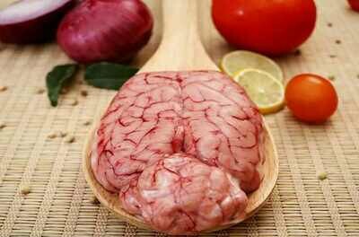 100% Real Organic Goat Brain 1 Each - Zabiha Halal -Hand Slaughtered