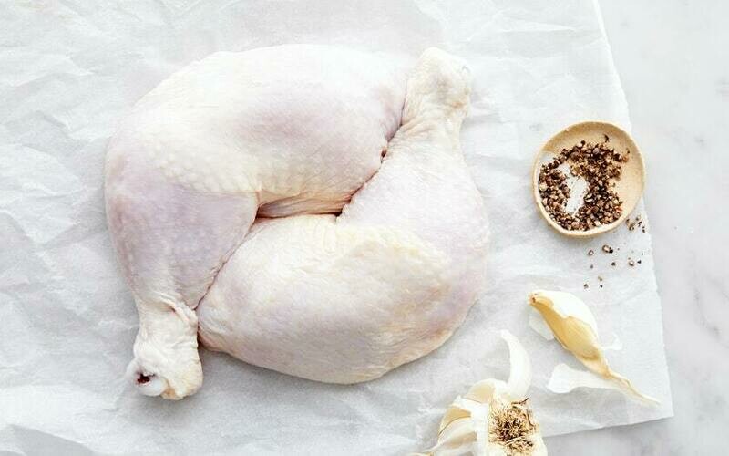 Organic Chicken Leg Plain ~2lb - Zabiha Halal -Hand Slaughtered