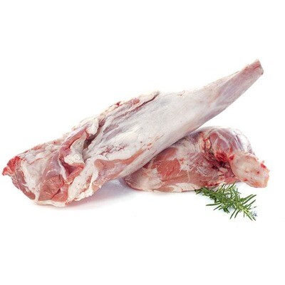 100% Real Organic Baby Goat Back Leg ~2lb- ZABIHA HALAL -HAND Slaughtered