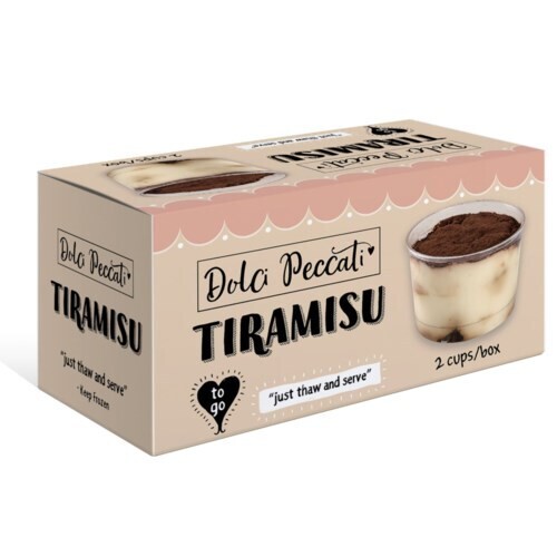 Dolci Peccati Tiramisu Ready To Eat Cake 200g * 3pcs