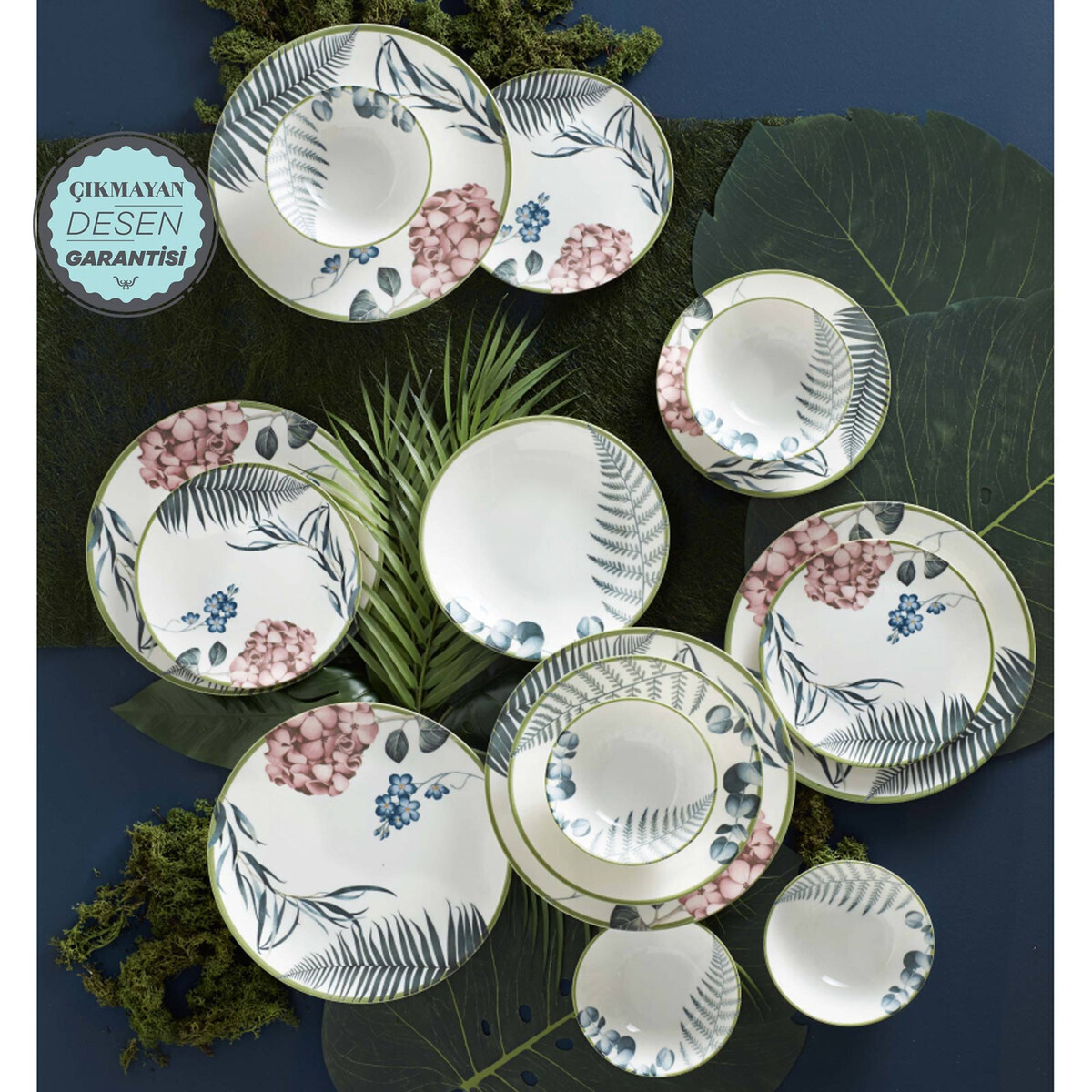 KARACA Rosa 24 Pieces Dinnerware