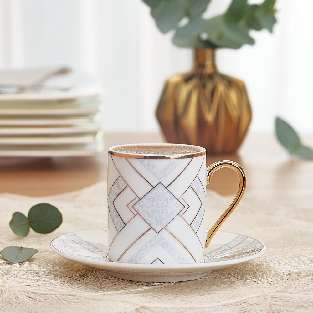 KARACA Lara 4 Person Coffee Cup