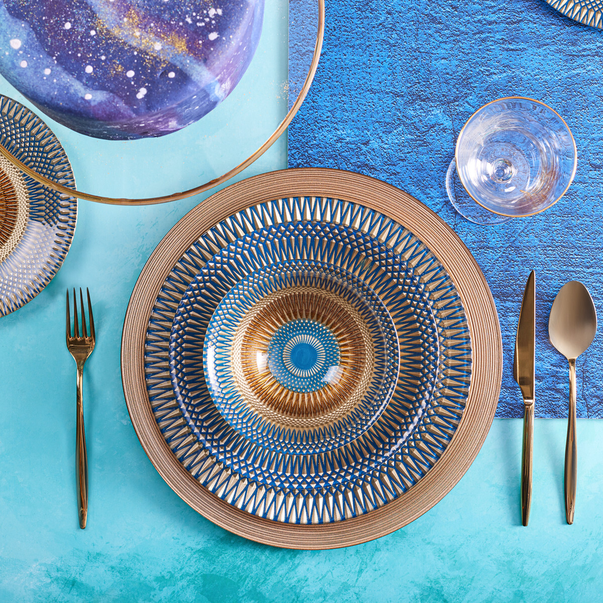 KARACA Malta 24 Pieces Dinner Set