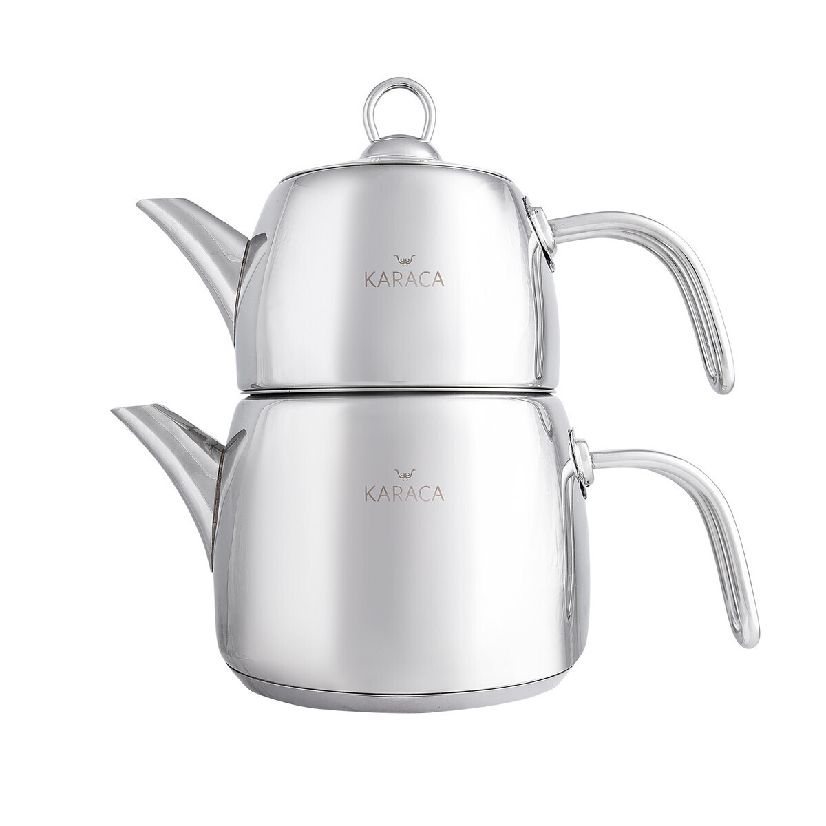 KARACA Power Steel Kobe Tea Pot - Teapots - Caydanlik Set Small