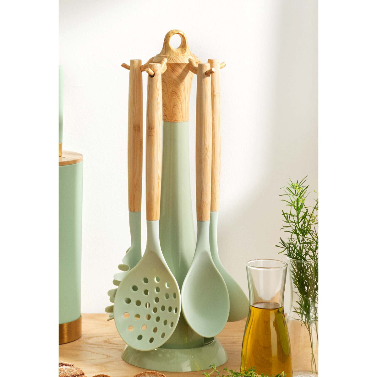 KARACA Woodland Herbal 6 Pieces Service Set