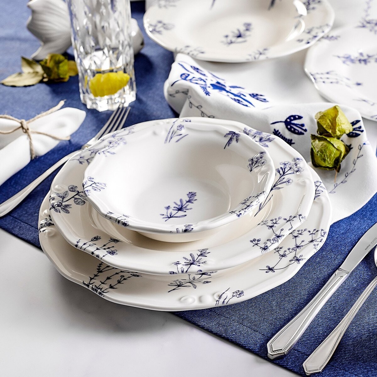 KARACA Verona 12 Pieces Dinner Set