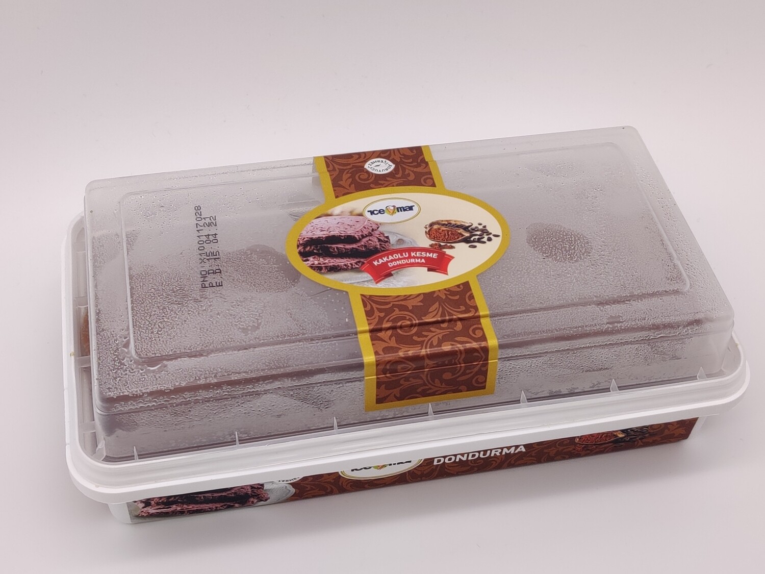 ICE-MAR Mado Maras Ice Cream Chocolate - Hakiki Kesme Mado Dondurma 450g