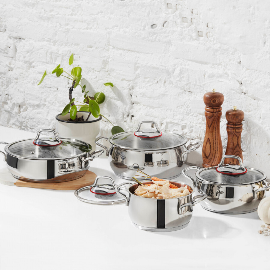 KARACA Sariyer 8pcs Cookware Set