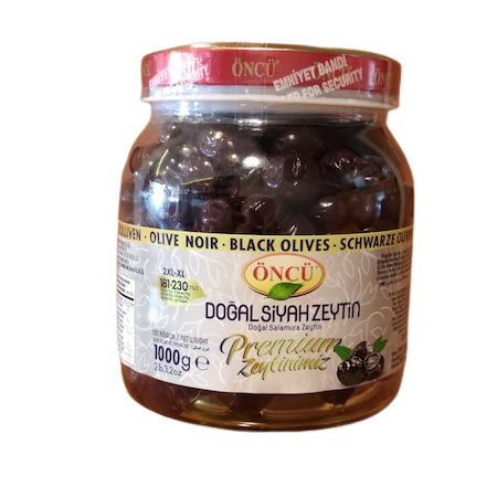 ONCU Premium Black Olives XL-2Xl 1000g