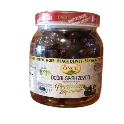 ONCU Premium Black Olives XL-2Xl 1000g