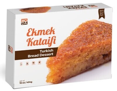 MODA Ekmek Kadayifi - Turkish Bread Dessert In Syrup Gift Pack 12oz