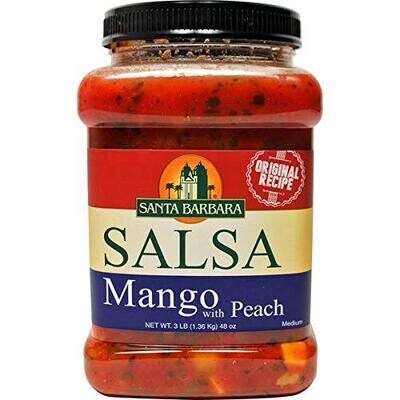 Santa Barbara Mango Peach Salsa 48 oz