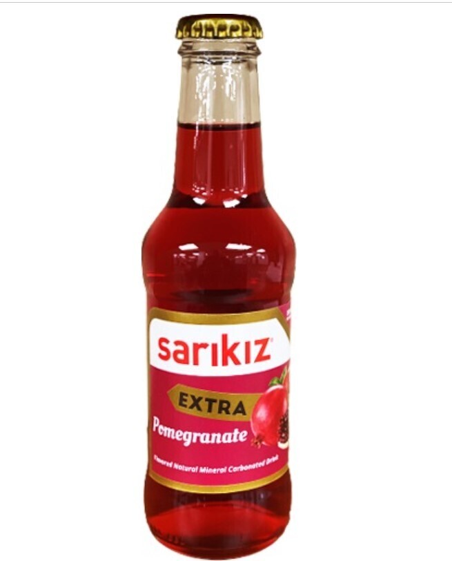 SARIKIZ Extra Mineral Water with Pomegranate 200mL x 6pcs Glass