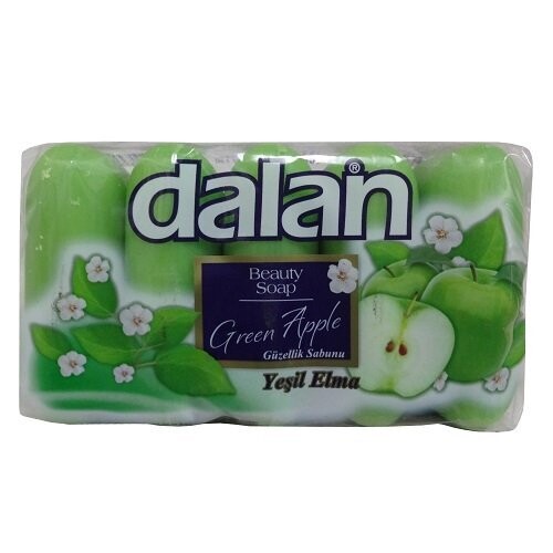 Dalan Beauty Soap 70g X 5pcs Green Apple Flavor