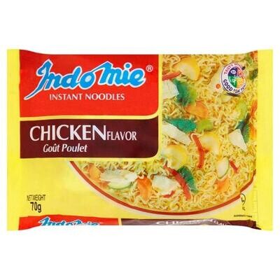INDO MIE CHICKEN  NOODLES 75 GR X
  -Halal