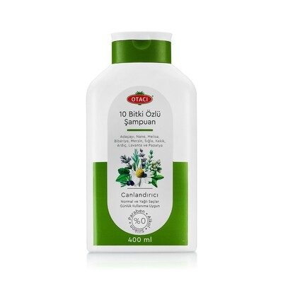 OTACI SHAMPOO- Otaci 10 bitki özlü canlandırıcı şampuan- 400ML
