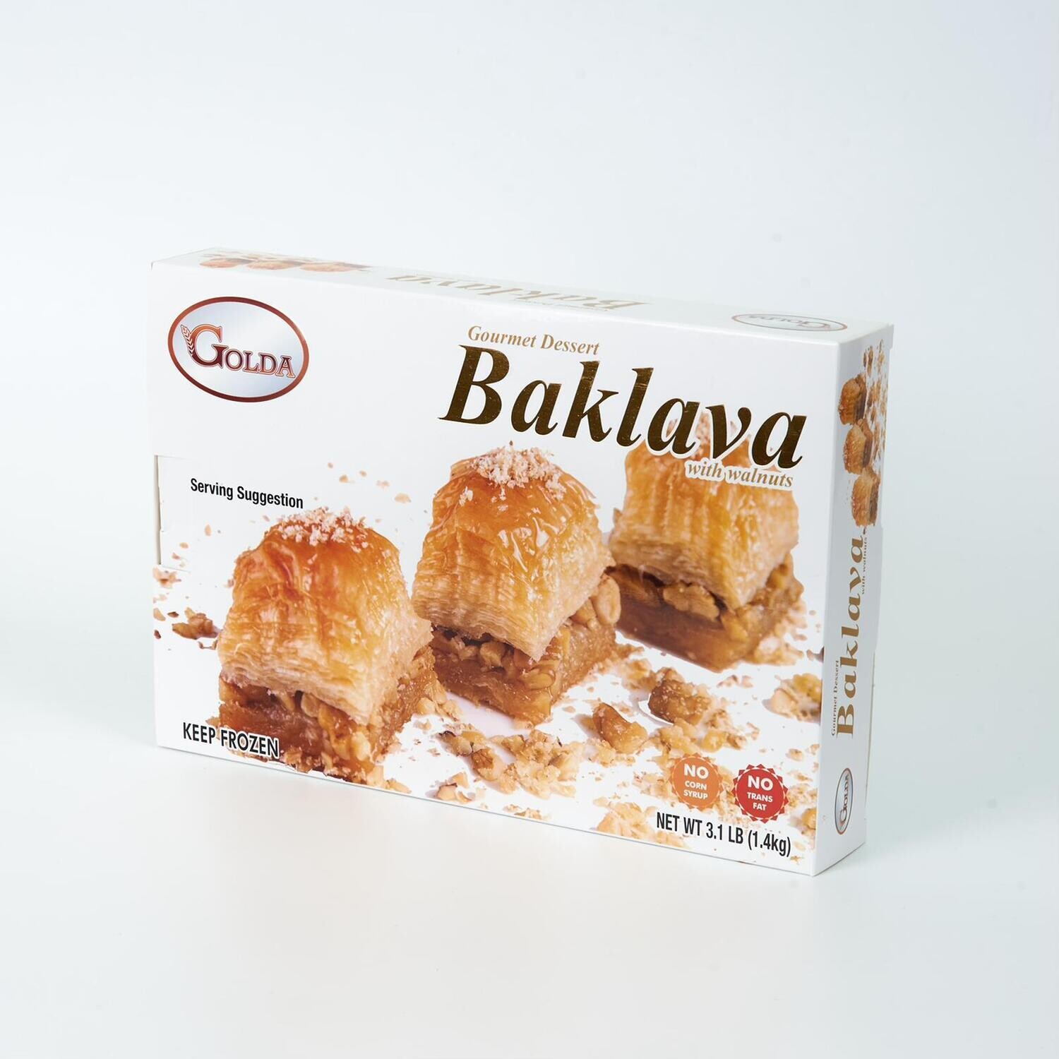 GOLDA Baklava with Walnut 1 lb
