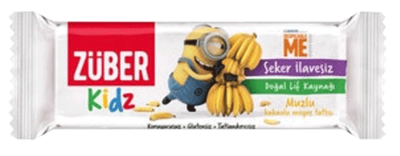 Züber ZUBER Kids Banana and Cocoa Fruit Bar , 30g