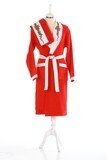 OZDILEK Yildiz(nak) Kirmizi Free Set - Large Bornoz - Bathrobe