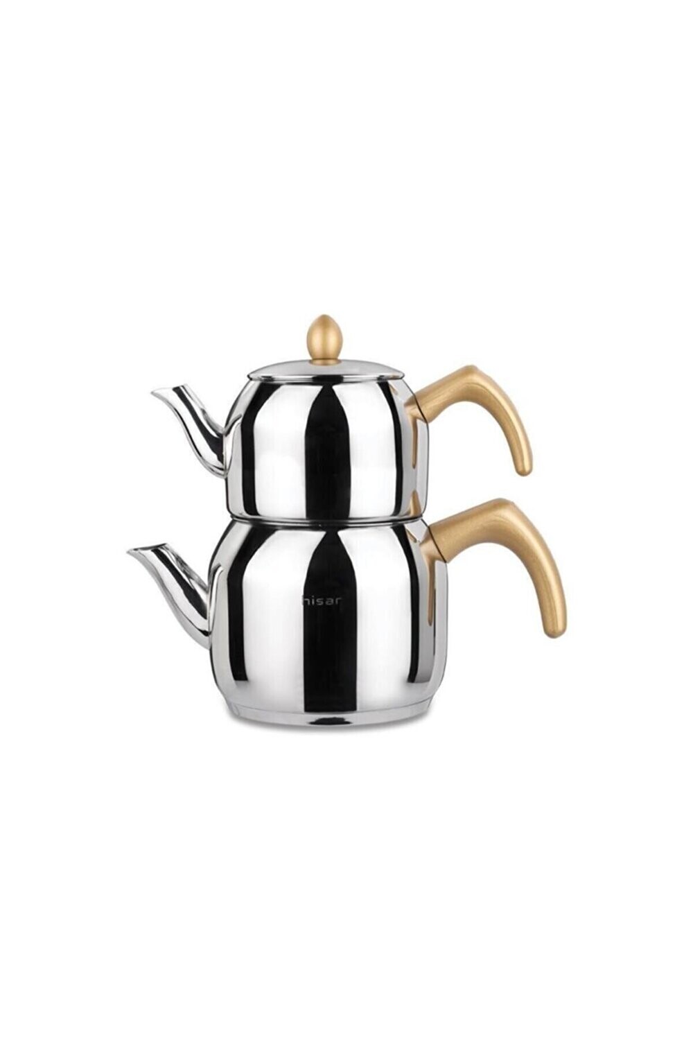 HISAR Bahama Gold Tea Pot - Teapots - Caydanlik Set