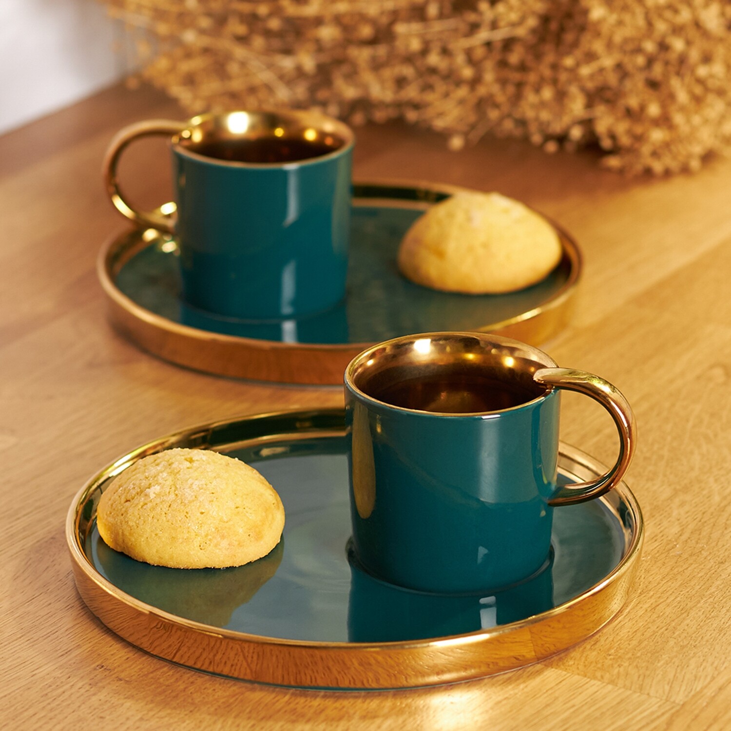 KARACA Levin Levin Green Coffee Cup For 2 Persons