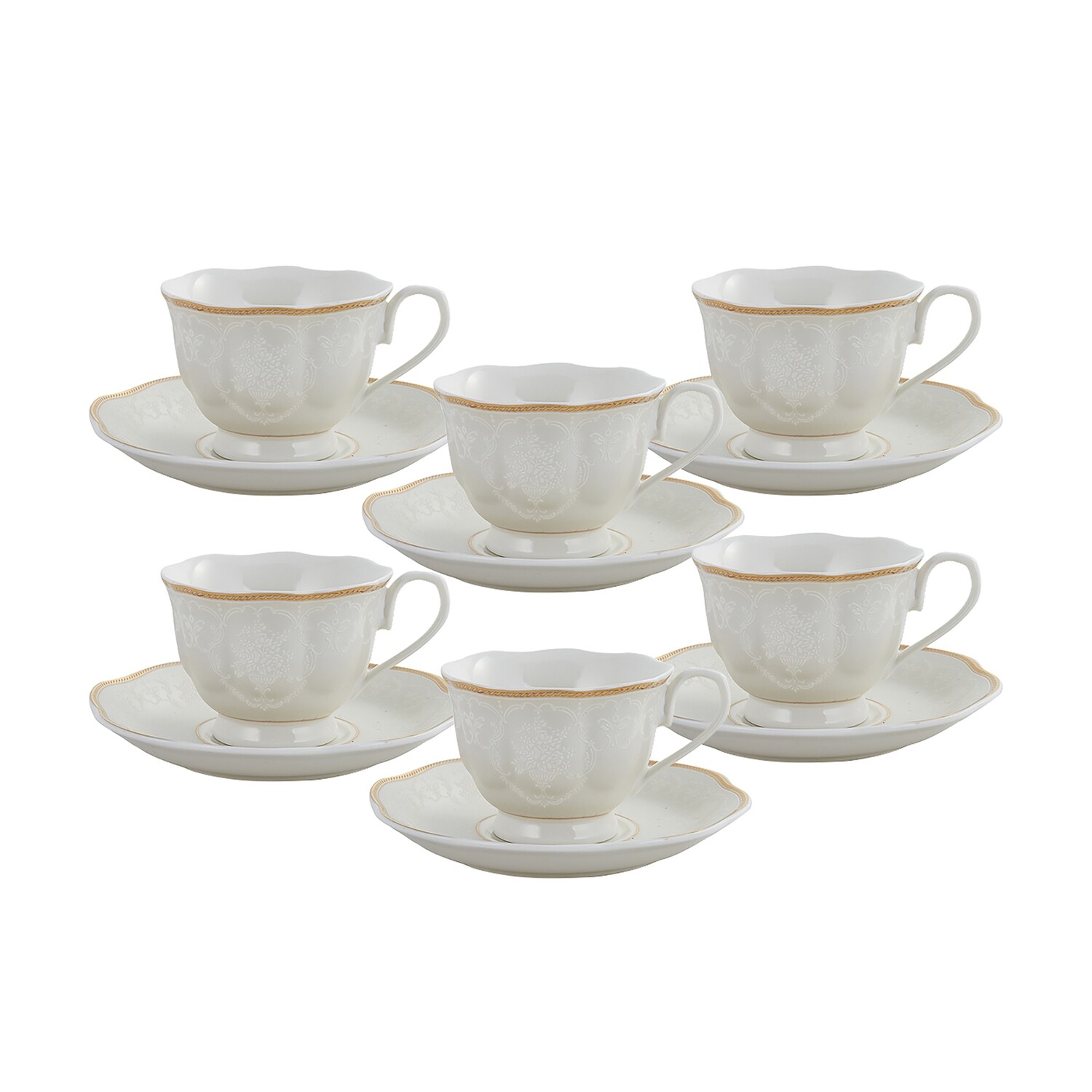 KARACA MARGARET COFFEE CUP FOR 6 PERSONS