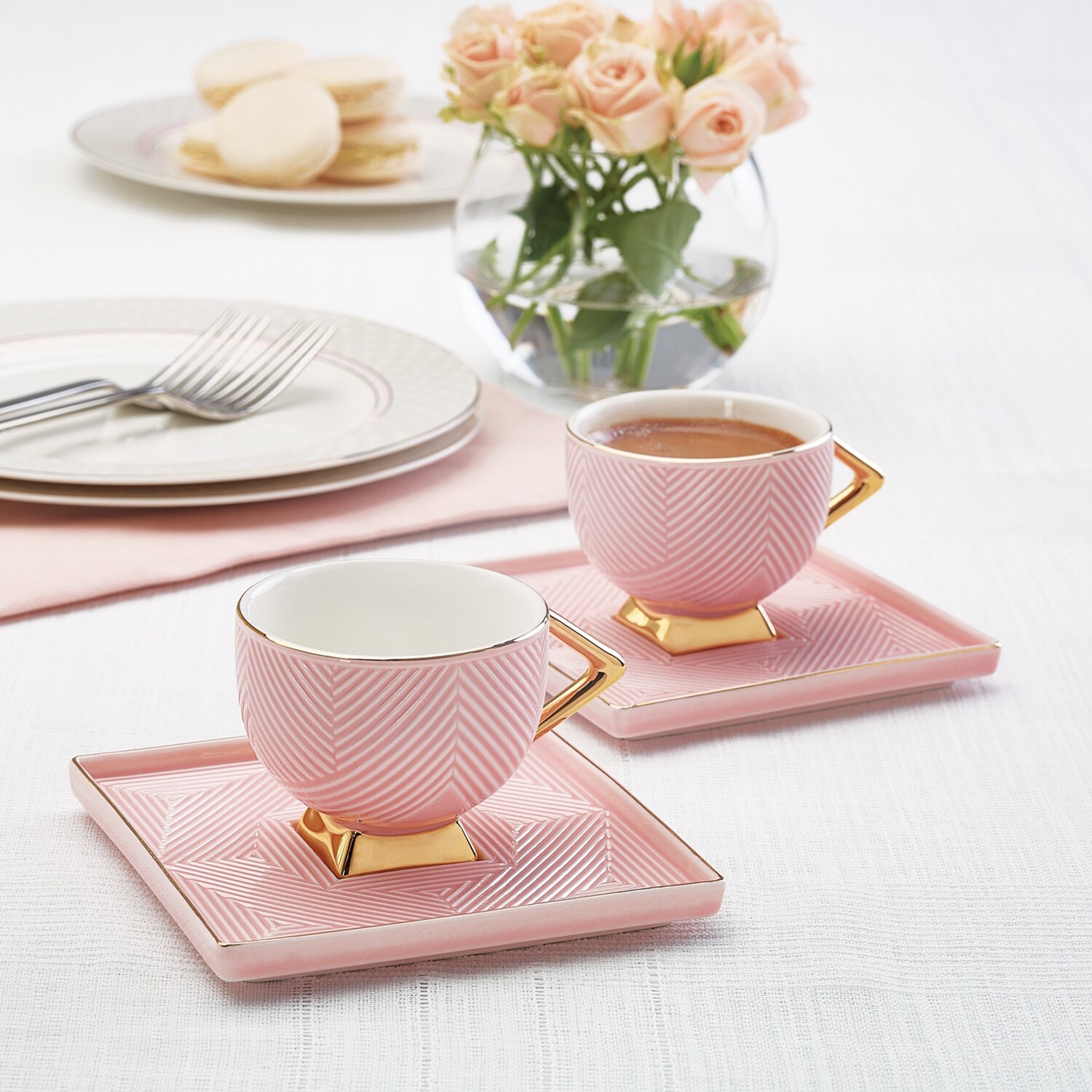 KARACA Art Deco Coffee Cup For 2 Persons