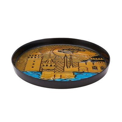 Istanbul Tray 33cm Black