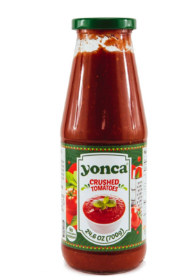 Yonca Crushed Tomatoes 24.6 oz Glass