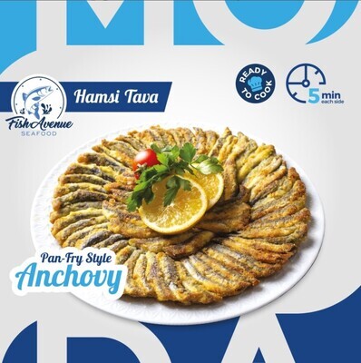 BANDO Moda Wild Caught Pan-fry Style Anchovy (Hamsi Tava) 420g