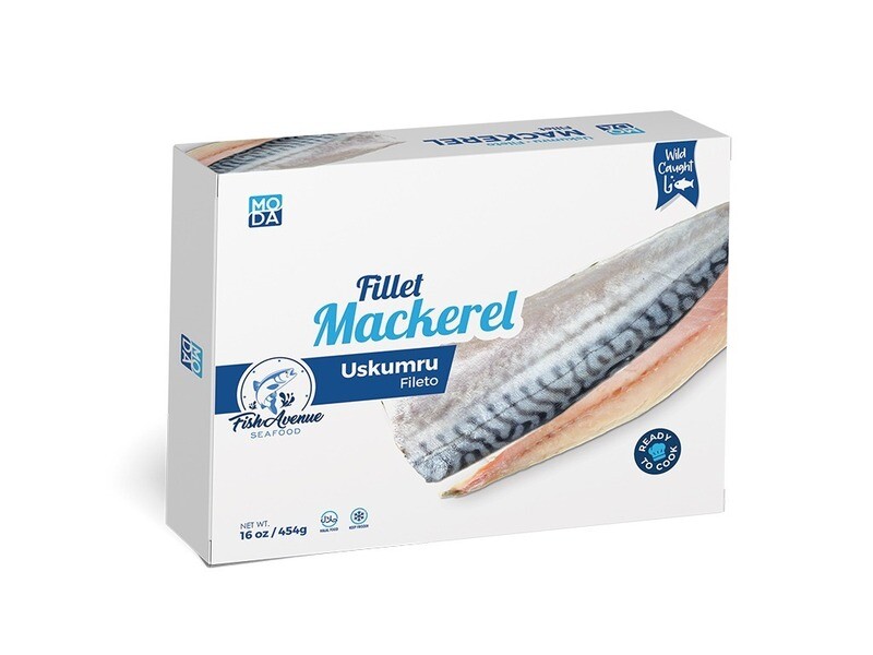 MODA Fish Avenue Uskumru Fileto - Fillet Mackerel 1lb