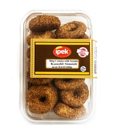 IPEK Ring Cookies with Sesame Kandil Simidi Simit 300g