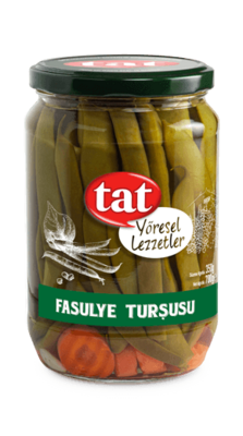 Tat  Pickles Green Beans Taze Fasulye Tursusu 720 gr