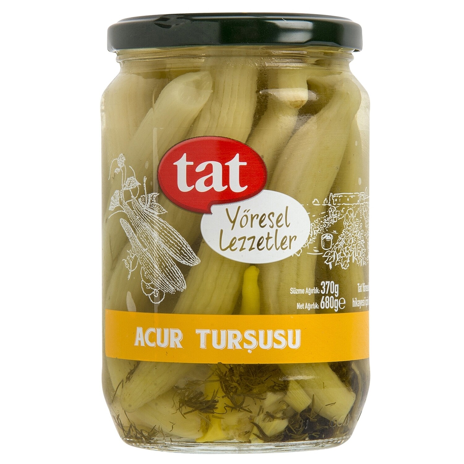 Tat  Pickles Acur Tursusu 680 gr