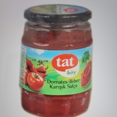 Tat village-style mixed paste tomato and mild pepper 560gr