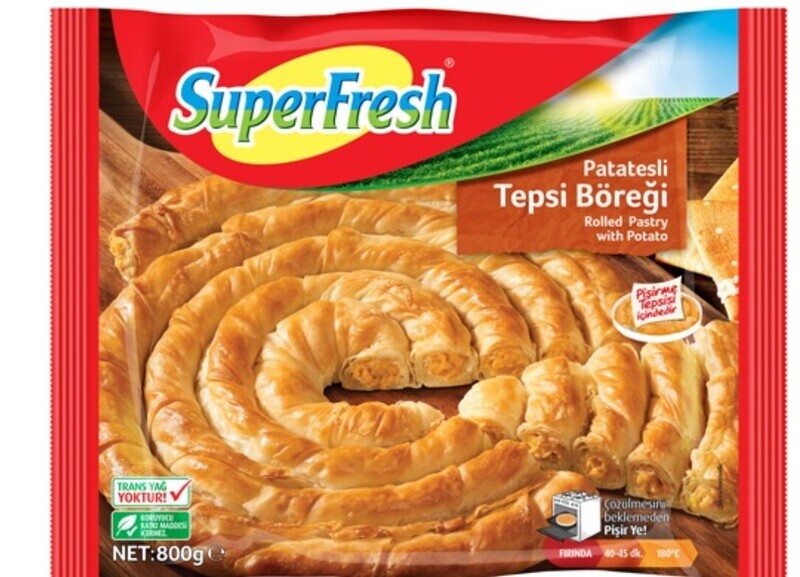 SUPERFRESH Roll Borek with Potato 800g (Frozen)