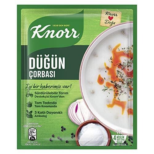 Knorr TURMERIC-LENTIL YOGURT SOUP 98G